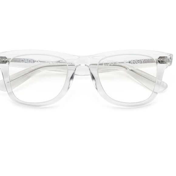 CADDIS Reading Glasses NEW in box + Bag Color - Vodka/Clear lense strength  1.50 - Picture 10 of 12